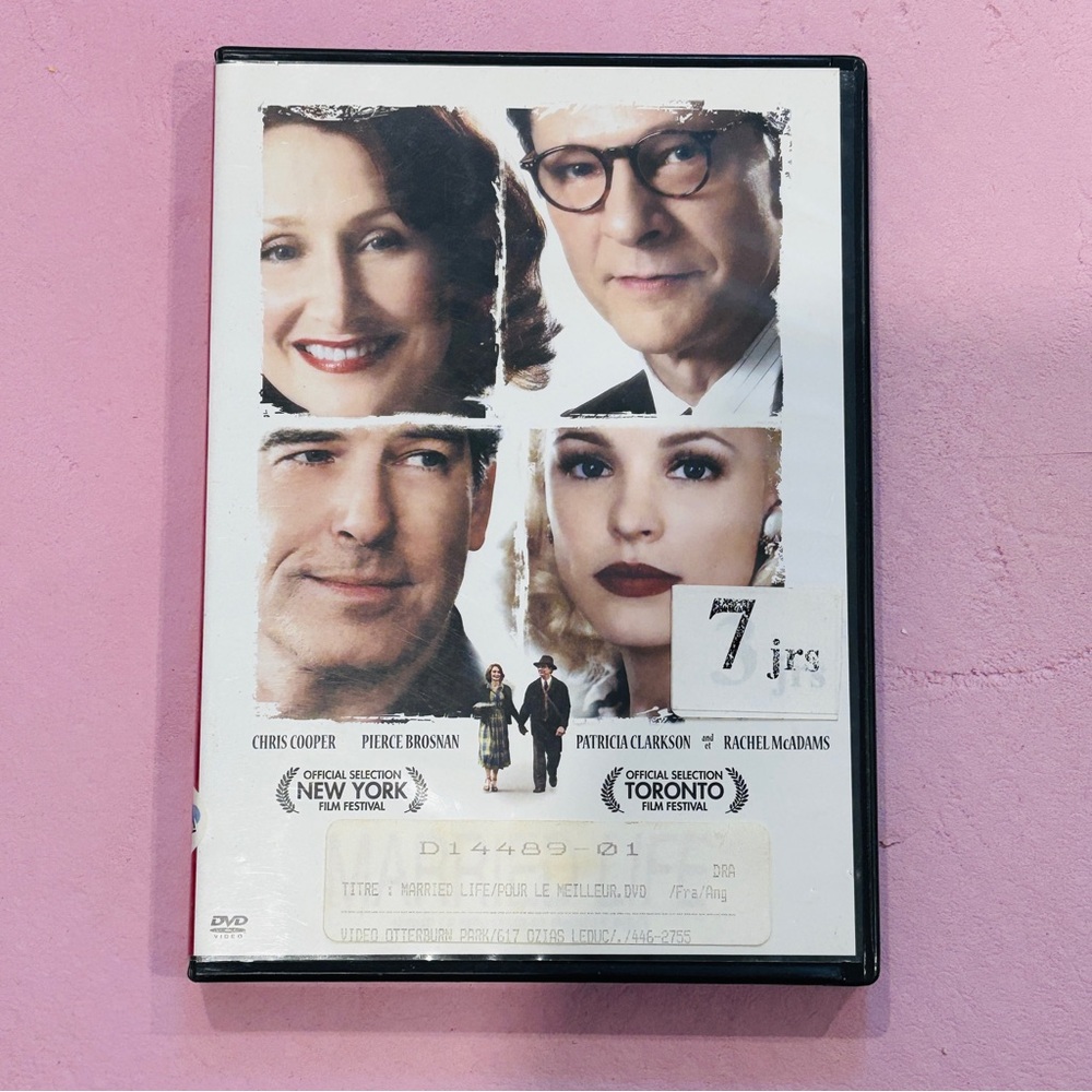 5/$20 🎬 MARRIED LIFE (2007) DVD | Crime Romance Drama | Pierce‎ Brosnan